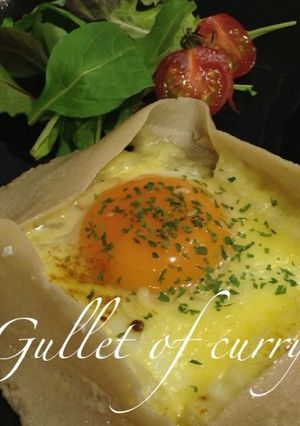 ガレット☆カレー風味-レシピのメイン写真