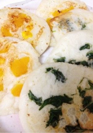 【離乳食】フワフワヨーグルトパンケーキ-レシピのメイン写真