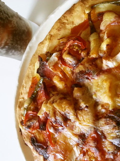 冷蔵庫の残り野菜で簡単おいしいピザ♡-レシピのメイン写真