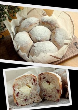 手土産にも♪クランベリーフラワー-レシピのメイン写真