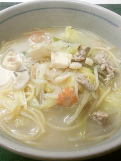 パスタで長崎ちゃんぽん-レシピのメイン写真