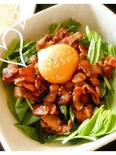 元気モリモリ*ほうれん草のニンニクサラダ-レシピのメイン写真