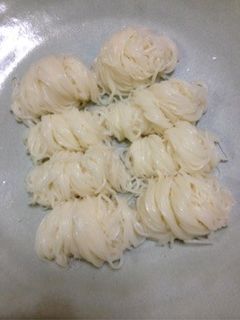 くるくる~っと巻いて☆ひとくちそうめん-レシピのメイン写真