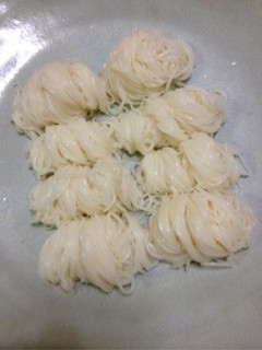 くるくる~っと巻いて☆ひとくちそうめん-レシピのメイン写真