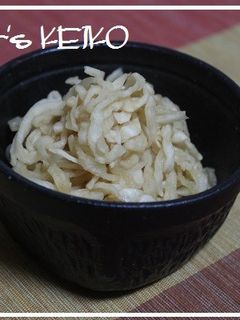 【農家のレシピ】切り干し大根のポン酢漬け-レシピのメイン写真