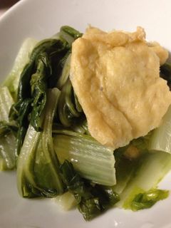 白菜と油揚げの煮浸し-レシピのメイン写真