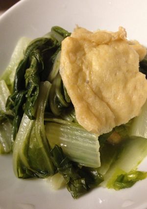 白菜と油揚げの煮浸し-レシピのメイン写真