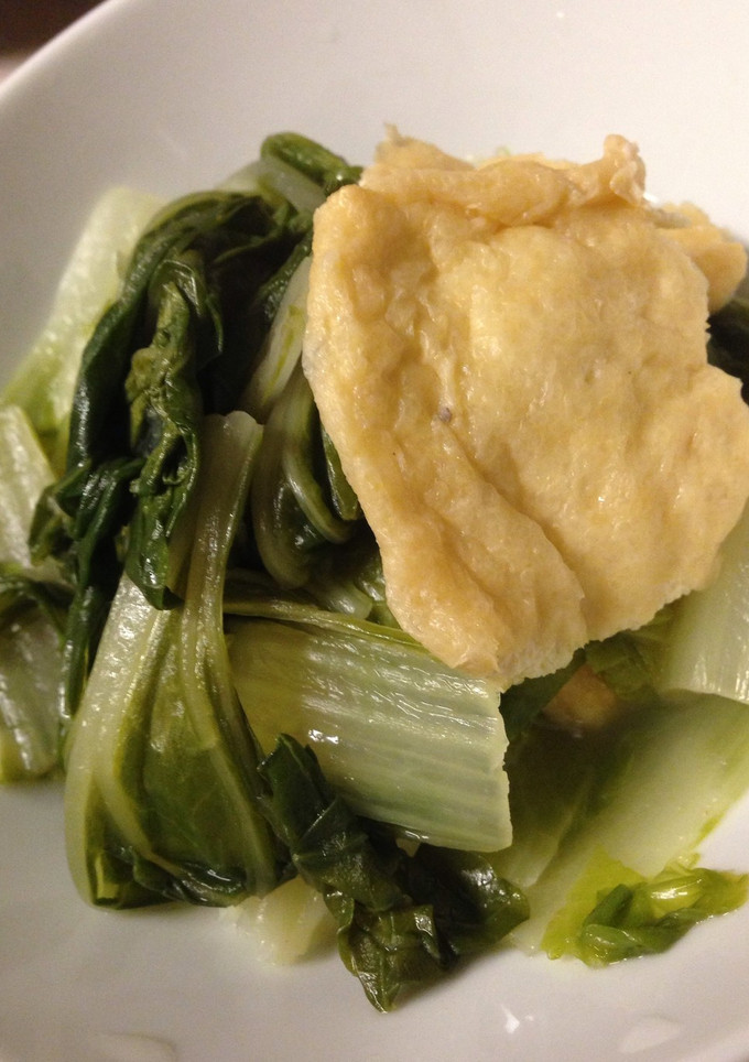白菜と油揚げの煮浸し-レシピのメイン写真