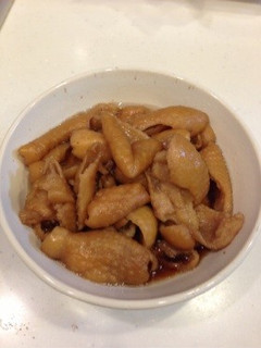鶏皮の甘煮-レシピのメイン写真
