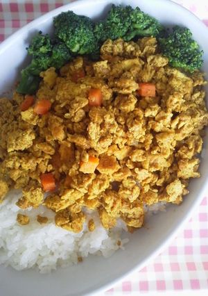 簡単☆ヘルシー♪豆腐ドライカレー☆-レシピのメイン写真