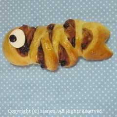รูปของ 子供の日♡チョコこいのぼりパン♡成形♡