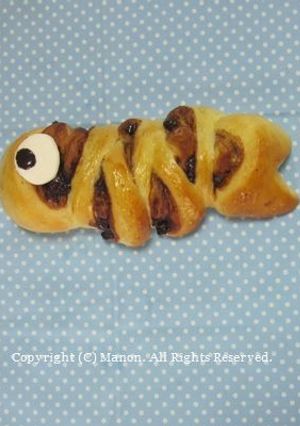 子供の日♡チョコこいのぼりパン♡成形♡-レシピのメイン写真
