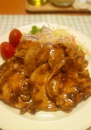 豚のしょうが焼き-レシピのメイン写真
