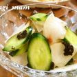 簡単★大根ときゅうりの浅漬け★梅風味