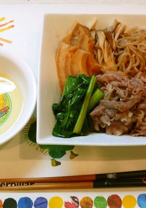 子供の日に！「子供のためのすき焼き」❀-レシピのメイン写真