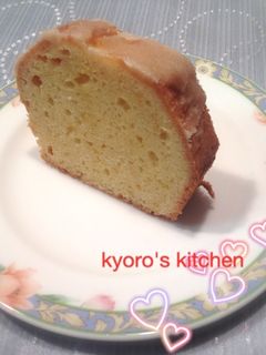 レモンのパウンドケーキ-レシピのメイン写真