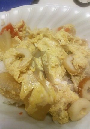 残った豚汁 de 豚汁丼-レシピのメイン写真