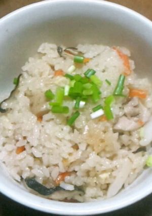 俺流！鶏ムネ肉の鶏五目ご飯-レシピのメイン写真