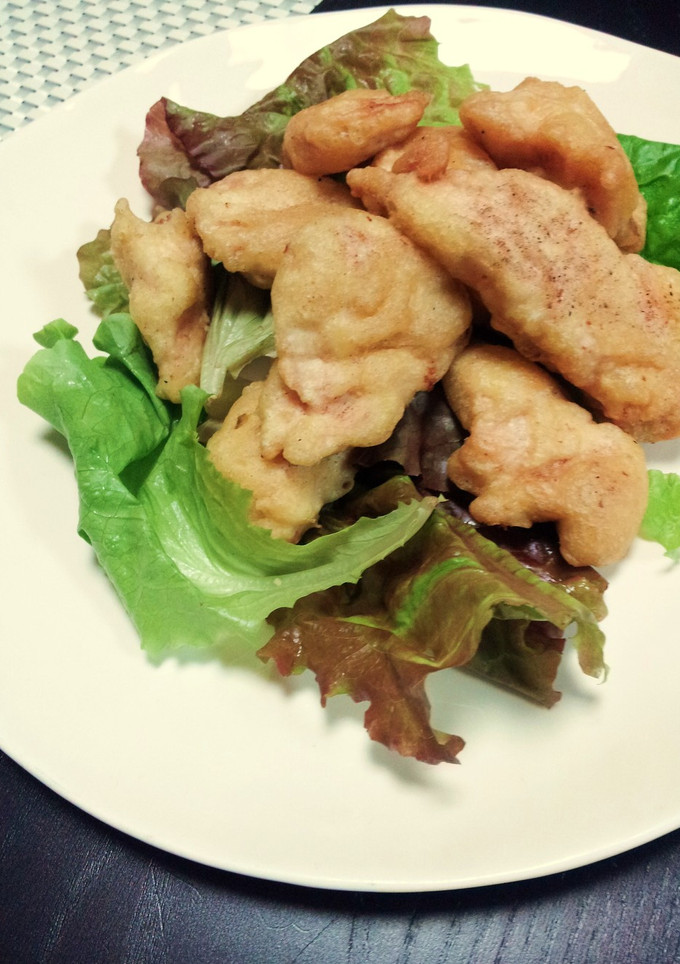 ササミの中華風天ぷら-レシピのメイン写真