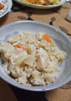 旬の味★水煮で簡単♪たけのこご飯-レシピのメイン写真
