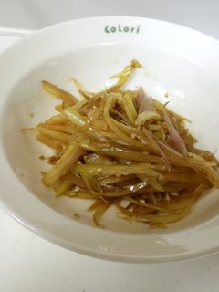 みょうがのきんぴら-レシピのメイン写真