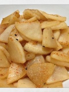ピリ辛!甘辛大根炒め-レシピのメイン写真