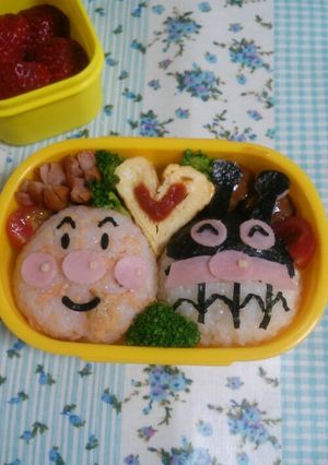 キャラ弁☆アンパンマン☆1歳-レシピのメイン写真