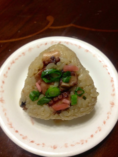 たこ飯おにぎり-レシピのメイン写真