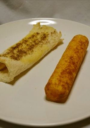 トーストと焼きそばの素でカンタンうまい棒-レシピのメイン写真