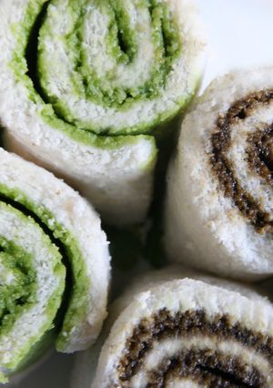 食パンで巻くクルクル抹茶ロール-レシピのメイン写真