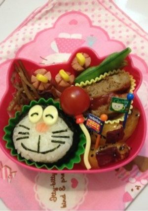 園児弁当(キャラ弁)ドラえもん-レシピのメイン写真