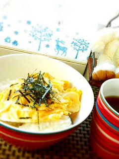 受験生の夜食♪ にんにく卵丼-レシピのメイン写真