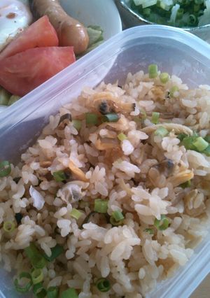作りやすい分量で!あさりの炊き込みご飯-レシピのメイン写真