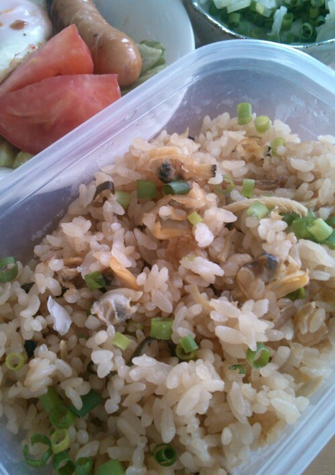 作りやすい分量で！あさりの炊き込みご飯-レシピのメイン写真
