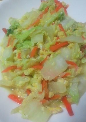 白菜の味噌炒め-レシピのメイン写真