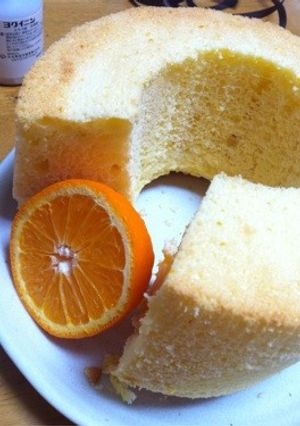 オレンジシフォンケーキ-レシピのメイン写真