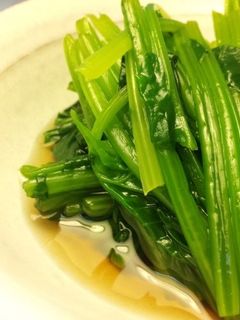 【シンプル】ほうれん草のお浸し-レシピのメイン写真