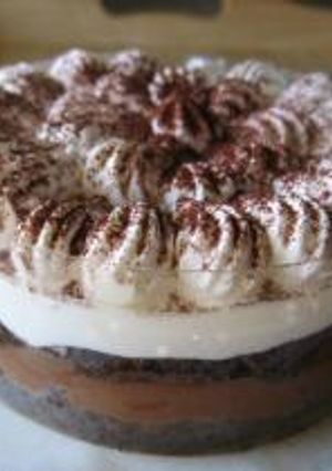生チョコクリームのケーキ-レシピのメイン写真