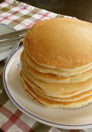ホエーでふわもち♡パンケーキ-レシピのメイン写真