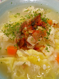 *野菜畑のふわふわスープ*-レシピのメイン写真