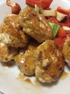 鳥ひき肉と豆腐のハンバーグ-レシピのメイン写真