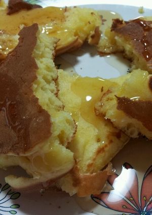 ヨーグルトDEパンケーキ-レシピのメイン写真