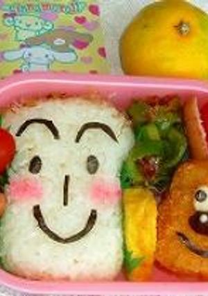 食パンマン＆チーズ弁当-レシピのメイン写真