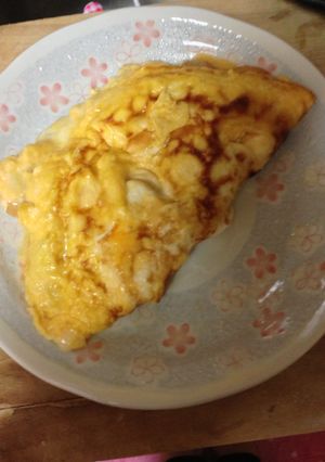 朝食に♪チーズオムレツ-レシピのメイン写真
