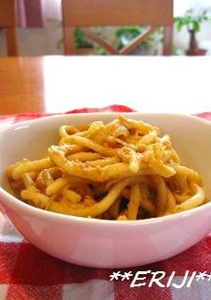 カレークリームパスタ♪♪-レシピのメイン写真