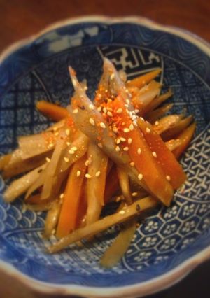 簡単常備菜　ヘルシーきんぴらごぼう-レシピのメイン写真