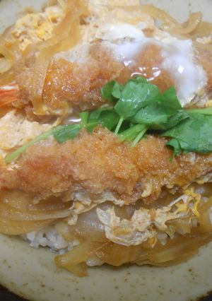 市販のエビフライでエビかつ丼！-レシピのメイン写真