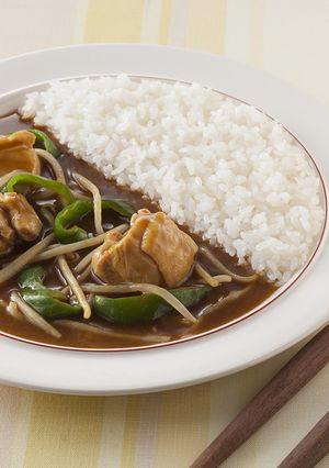 鶏肉ともやしの蒸しカレー-レシピのメイン写真