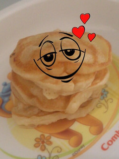 離乳食♡りんごのパンケーキ-レシピのメイン写真