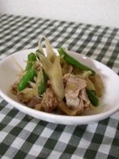 豚肉と牛蒡のニンニク炒め?-レシピのメイン写真
